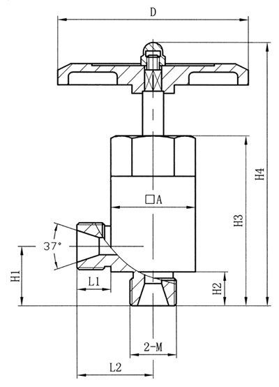 JZF-T型高压截止阀